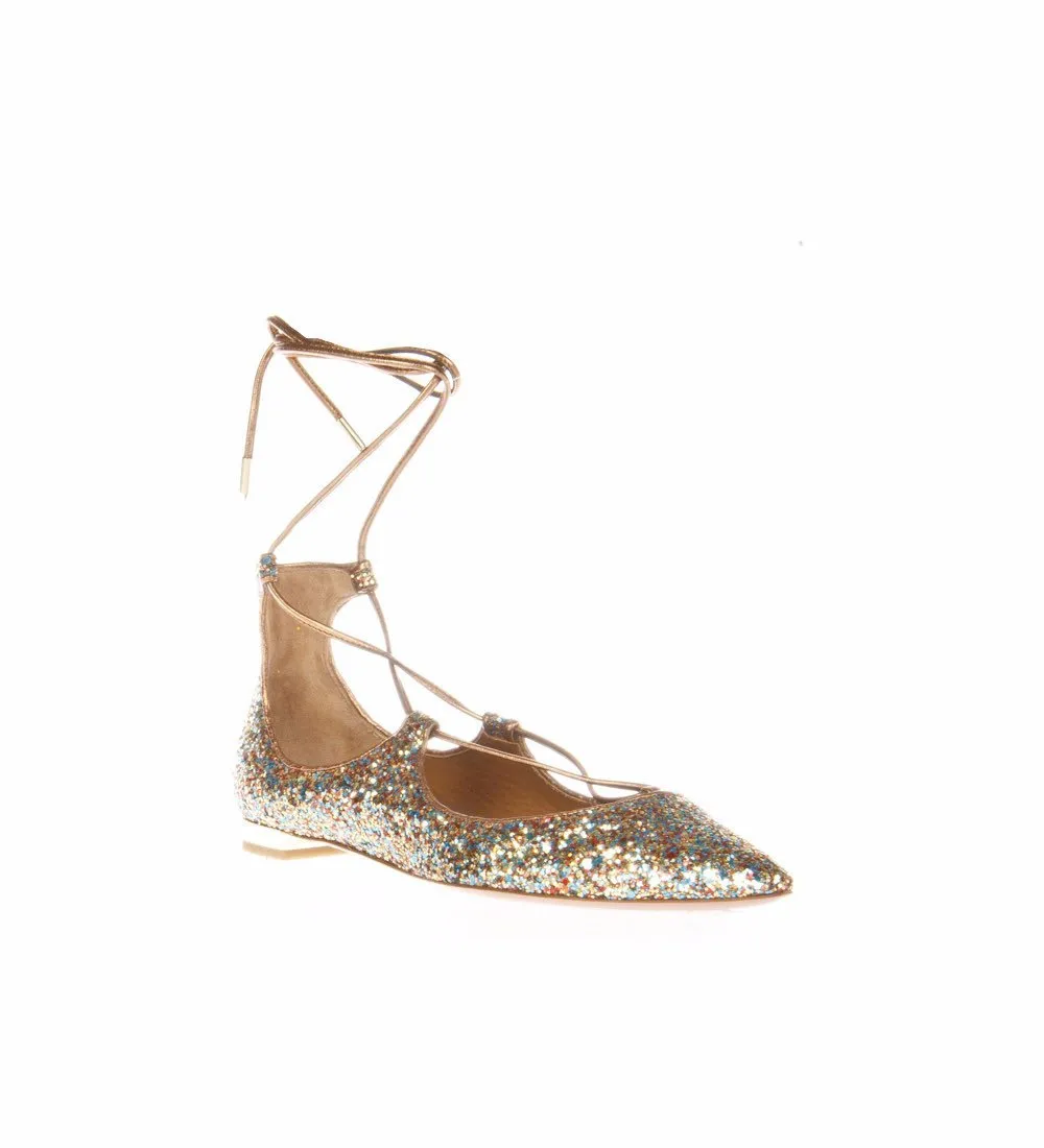 Aquazurra 'Christy' Ballerina Flats