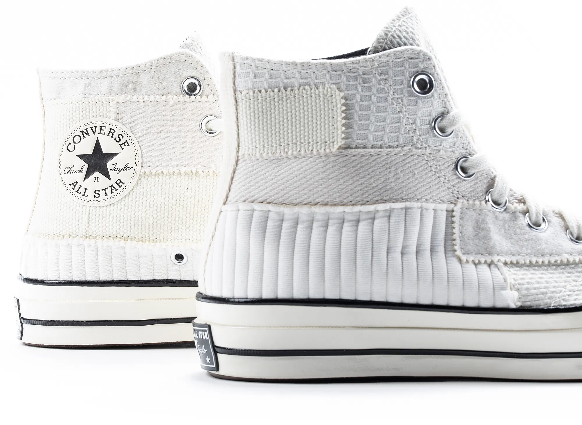 Converse 70 Hi Patchwork in Cream