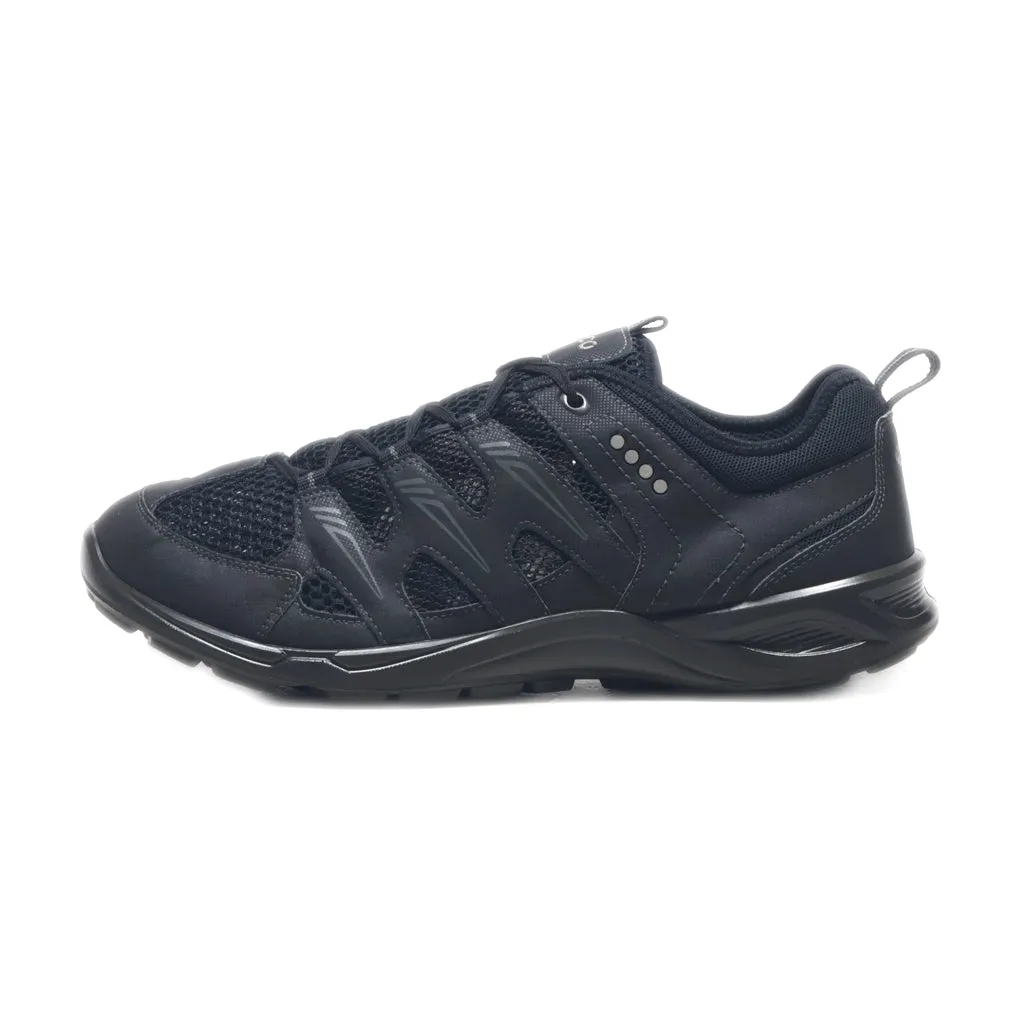 Ecco Sport Shoes Fabric Black Colour For Men