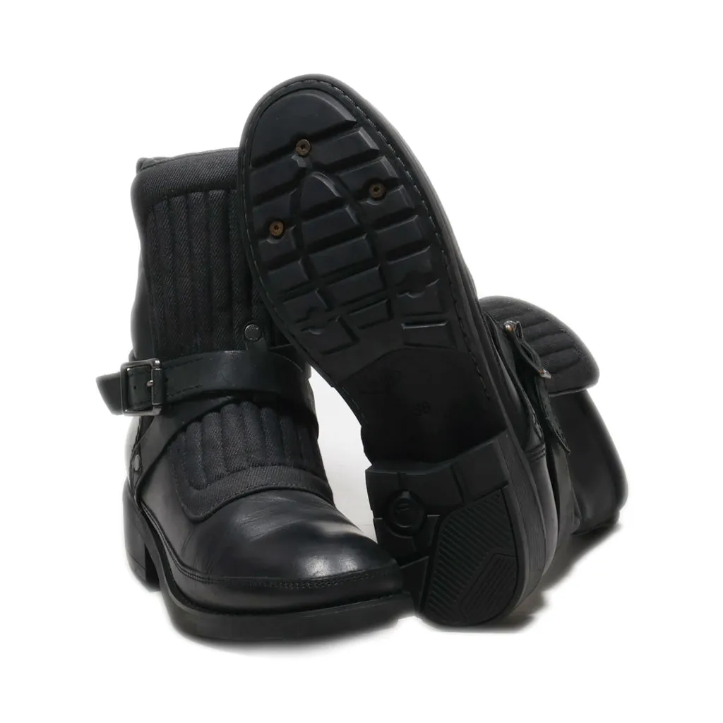 G-Star Raw Ankle Boots Leather Black Colour For Women