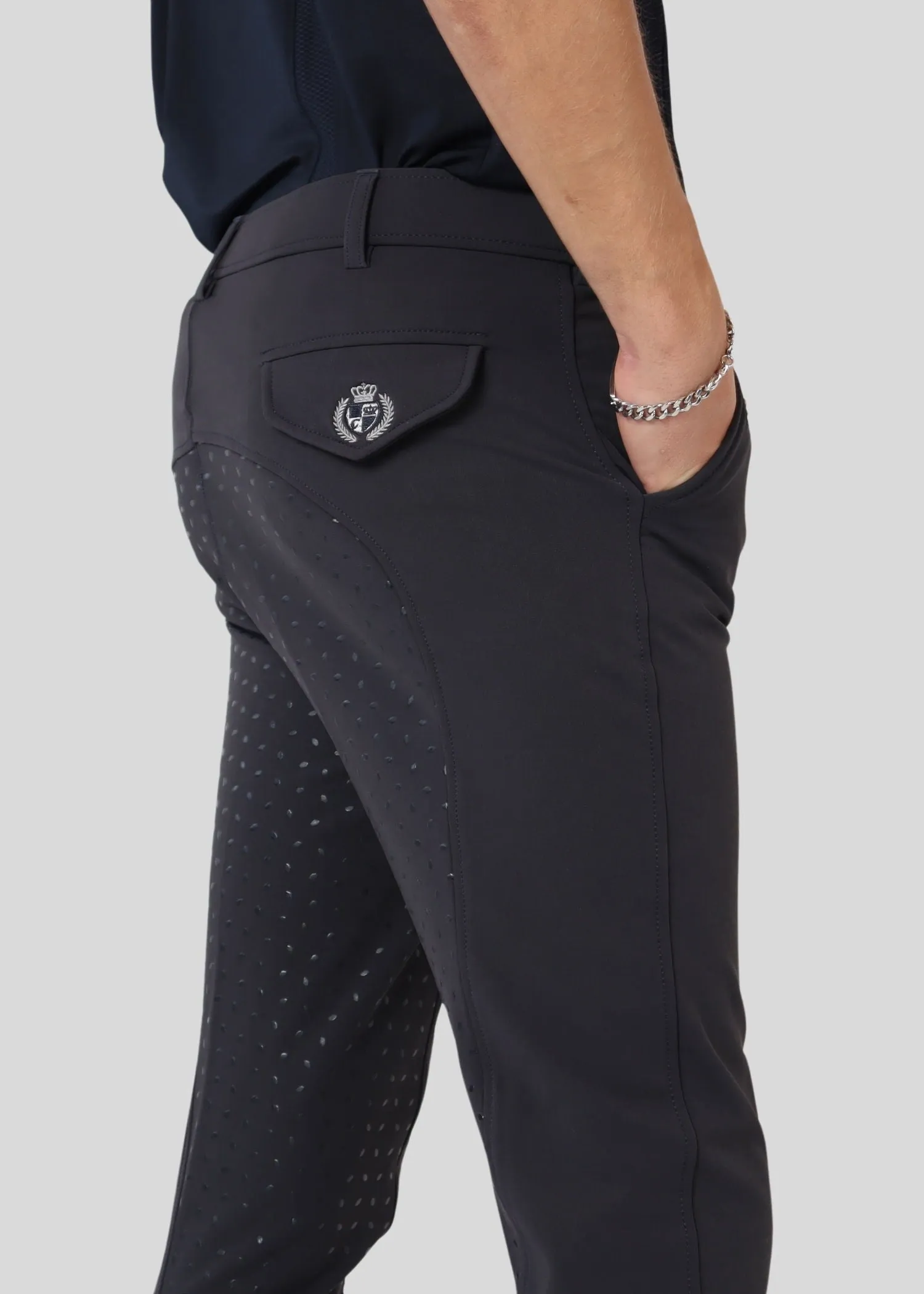 Gary Men Breeches - Fullgrip, Blue