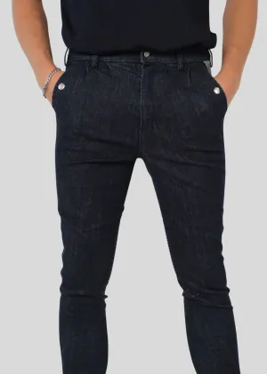 Gary Men Breeches - Kneegrip, Denim