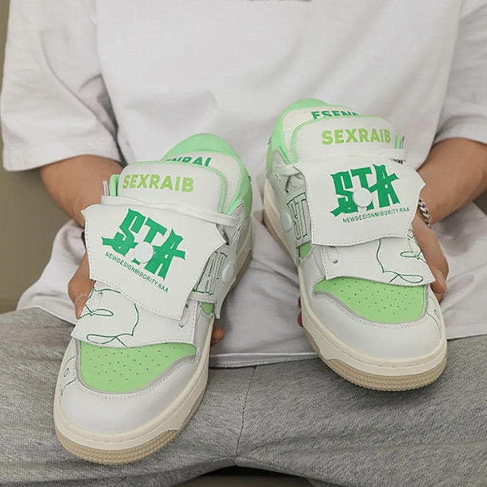 “Green Graffiti”Shoes