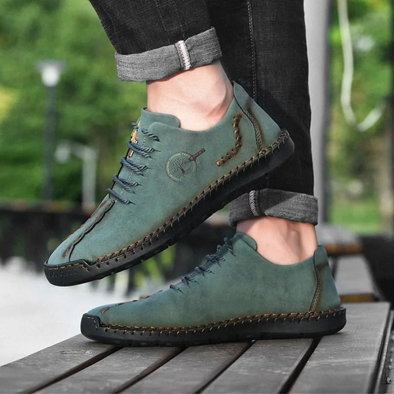Handmade leather men's shoes - comfortable and elegant