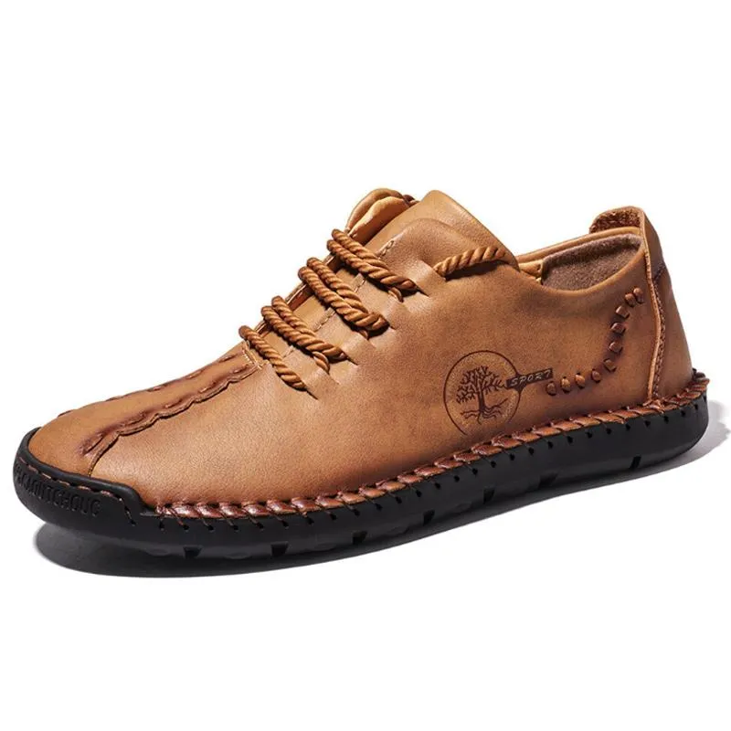 Handmade leather men's shoes - comfortable and elegant