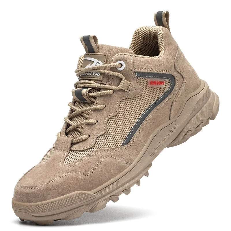 Hnzxzm Plastic Toe Men Work Boots Insulation 6KV Electrician Shoes Indestructible Construction Welding Boots Male Footwear