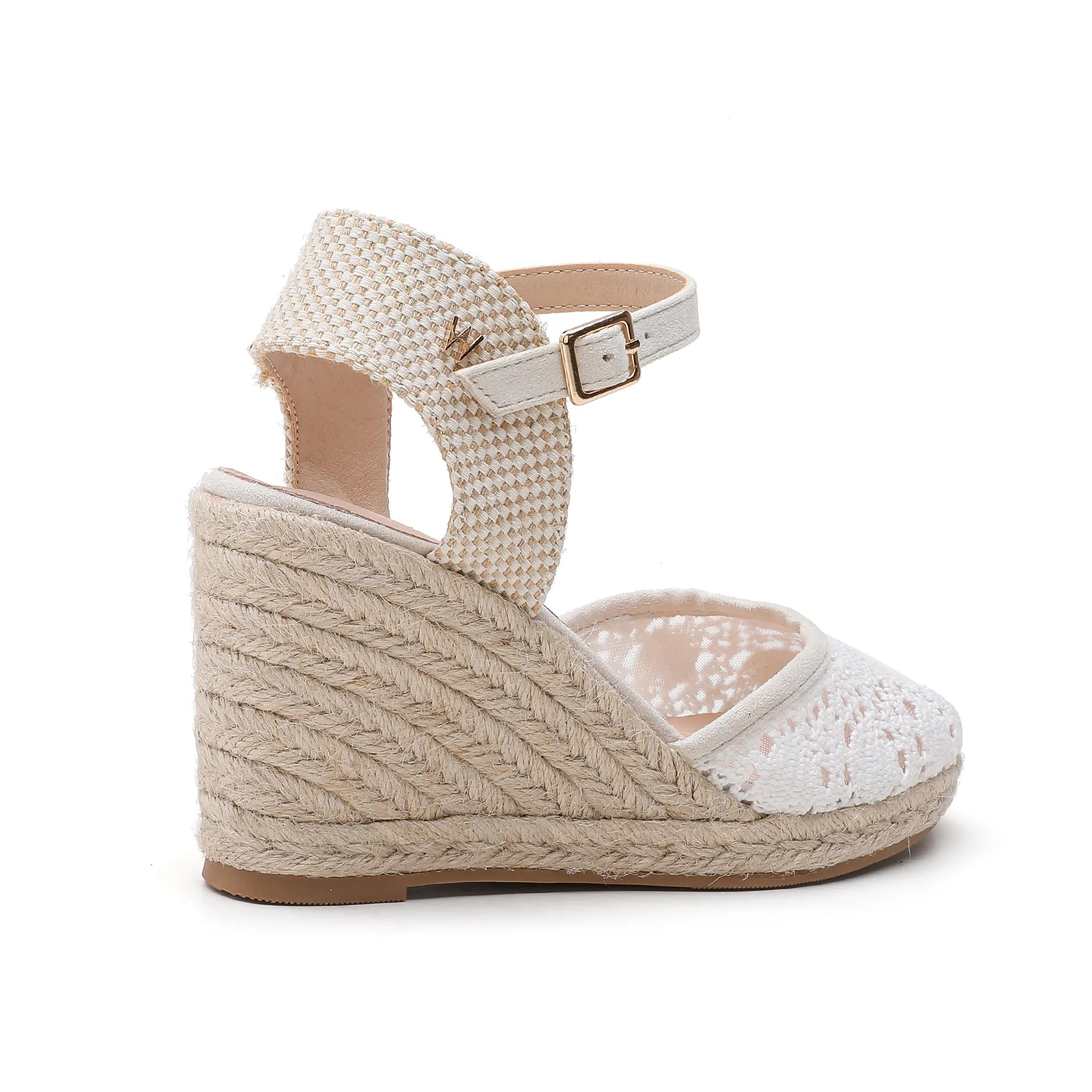 Joy White Espadrilles