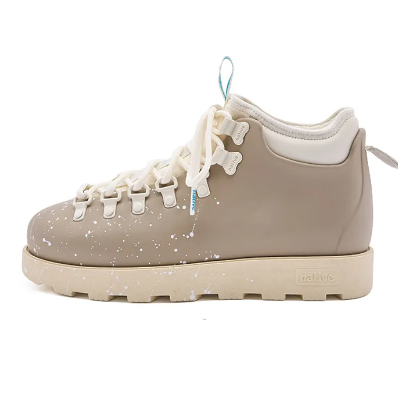Native Fitzsimmons Lifestyle Shoes Unisex Shoes, desert gray|white|off-white